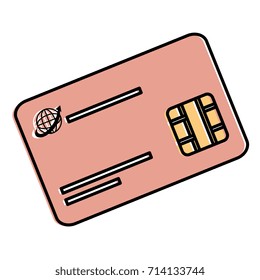 credit card isolated icon
