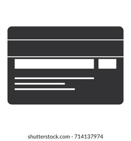 credit card isolated icon