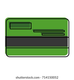 credit card isolated icon