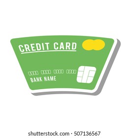 credit card isolated icon vector illustration design