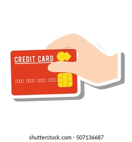 credit card isolated icon vector illustration design
