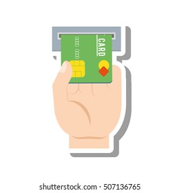 credit card isolated icon vector illustration design