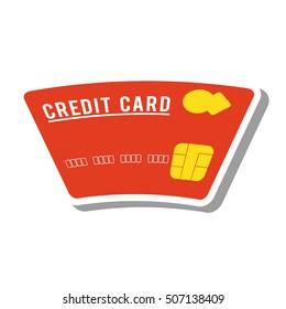 credit card isolated icon vector illustration design