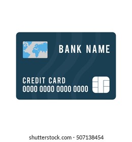 credit card isolated icon vector illustration design