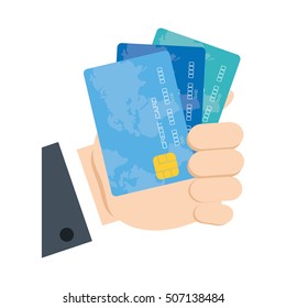 credit card isolated icon vector illustration design