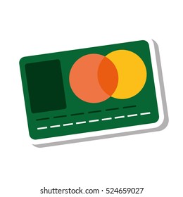 credit card isolated icon vector illustration design
