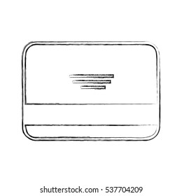 credit card isolated icon vector illustration design