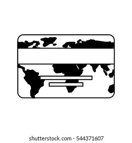 credit card isolated icon vector illustration design