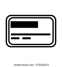 credit card isolated icon vector illustration design