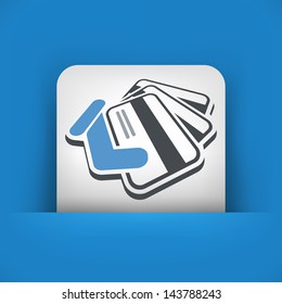 Credit card label