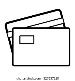 Credit Card line Icon