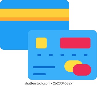 Credit card Line vector Icon Design