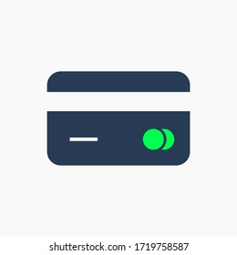 Credit card line vector minimalistic icon. Finance pay vector symbol. Shopping plastic atm icons set for web design. Modern flat transaction pay icon for app design. Electronic banking sign