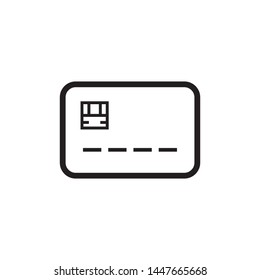 Credit card logo template vector icon design