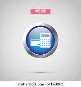 credit card machine icon design