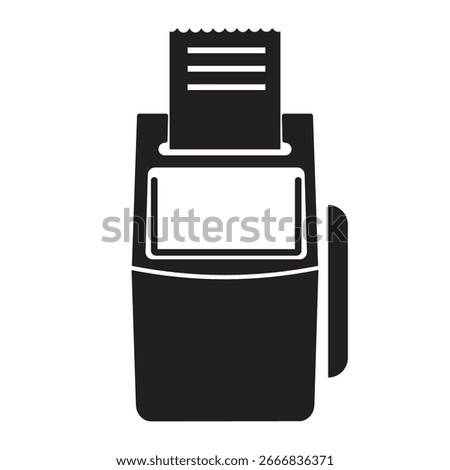 Credit card machine icon. POS terminal icon. Point of sale terminal. Payment Machine icon