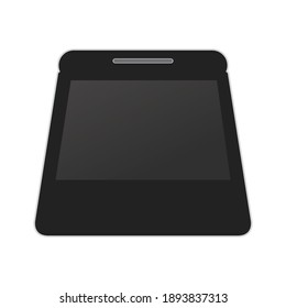 Fondo de la Ilustración del vector de la máquina de tarjetas de crédito	