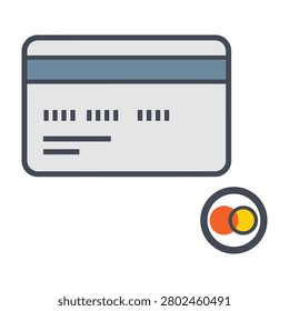 A credit card with a MasterCard logo, representing payment and finance options, on a clean background