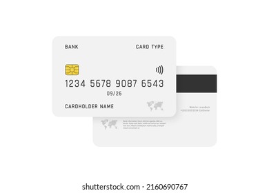 2,000 Blank atm card Stock Vectors, Images & Vector Art | Shutterstock