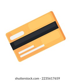 Credit card of money financial business