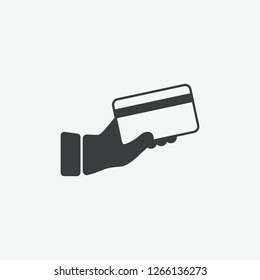 Credit Card Pay Vector Icon