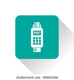 Credit card payment, chip reading