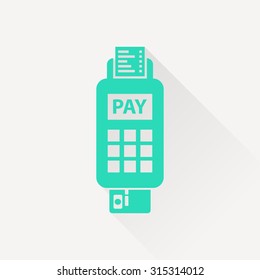 Credit card payment, chip reading