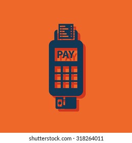 Credit card payment, chip reading