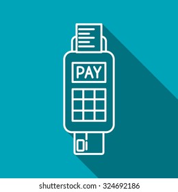 Credit card payment, chip reading