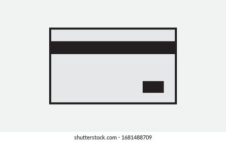 Credit card payment icon. Vector illustration.