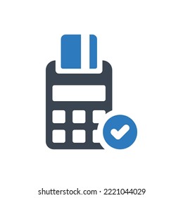 Credit card payment icon (Vector illustration)
