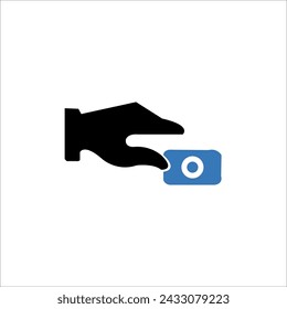 Credit card payment icon (vector illustration)