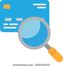 Icono de pago de tarjeta de crédito Vector Ilustración plana