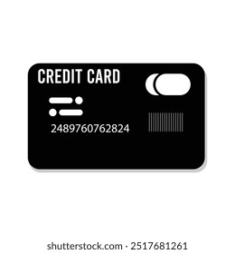  Credit card payment icon vector for digital nomad, freelancer, working at home.