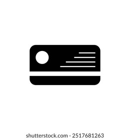  Vector de ícono de pago con tarjeta de crédito para nómada digital, autónomo, trabajando en casa.