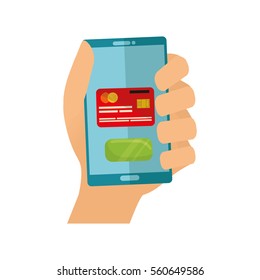 Credit card payment icon vector illustration graphic design