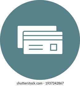 Tarjeta de crédito, método de pago, imagen vectorial de icono bancario. También se puede utilizar para el soporte al cliente y la interfaz de usuario. Idóneo para aplicaciones web, aplicaciones móviles y medios impresos.