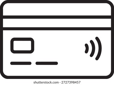 Credit card payment method icon