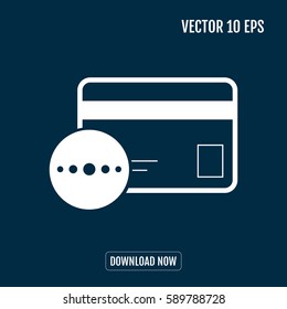 credit card payment in process trending icon