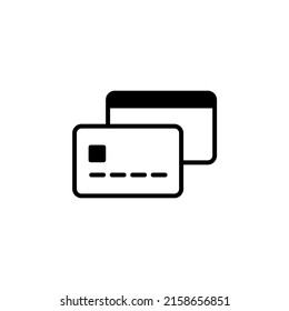 Credit Card, Payment Solid Line Icon Vector Illustration Logo Template. Suitable For Many Purposes.