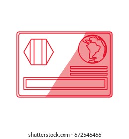Credit card plastic