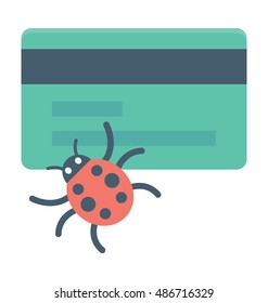 
Credit Card Protection Vector Icon
