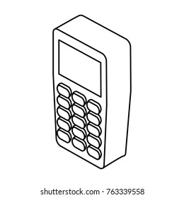 credit card reader device icon