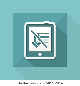 Credit card rejected