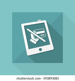 Credit card rejected