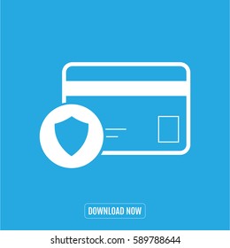 credit card secure payment process trending icon