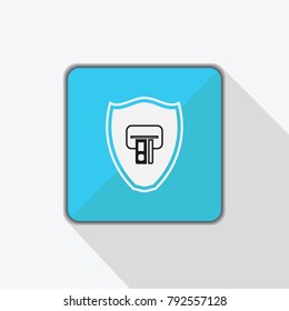 credit card Security Icon Logo Design Element