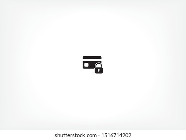 Credit Card Security icon . Lorem Ipsum Illustration design