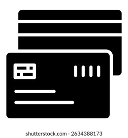 Credit Card Simple Vector Icon Collection