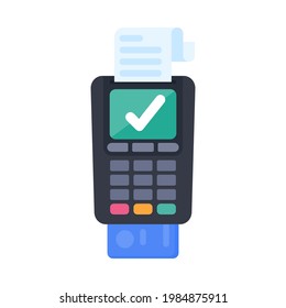 Credit card swipe machine Spending money on credit card purchases instead of cash.
